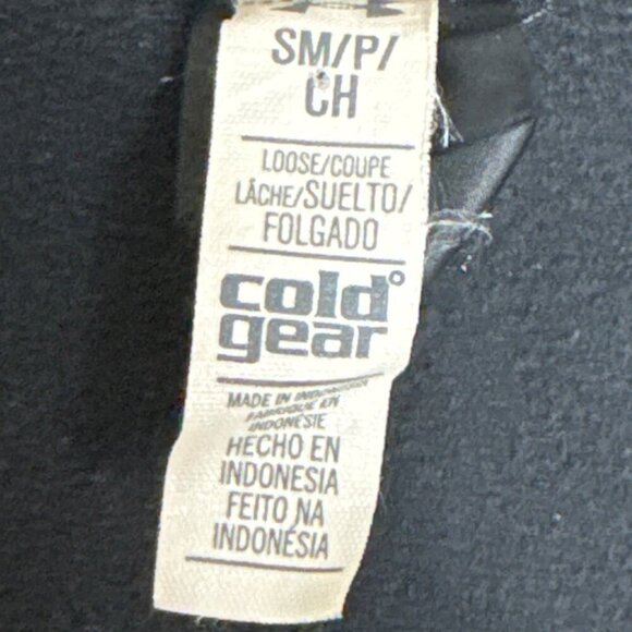 Under Armour Womens US Marines Storm Jacket Hooded Black Cold Gear Full Zip Sz S - Picture 10 of 10